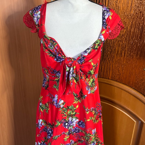 Samantha Sung fit and flare belted floral maxi dress sz 20. XXl - Picture 2 of 16